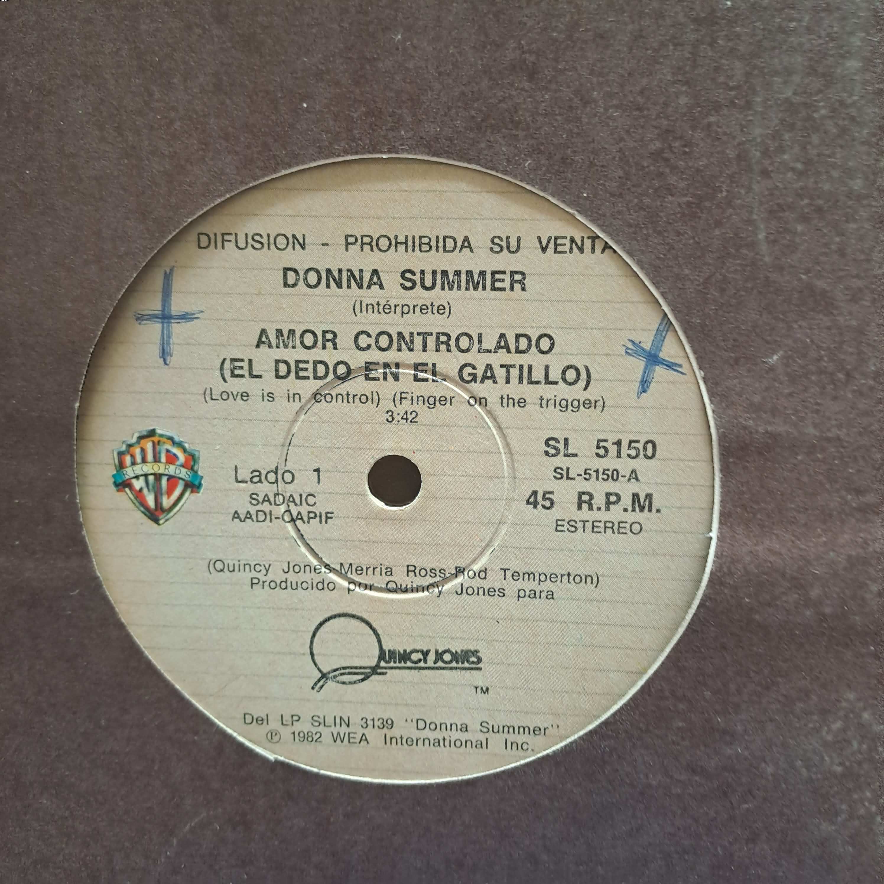 DONNA SUMMER - Amor Controlado-algunas Veces