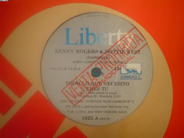 KENNY ROGERS - Juntos Nuevamente-todo Lo Que