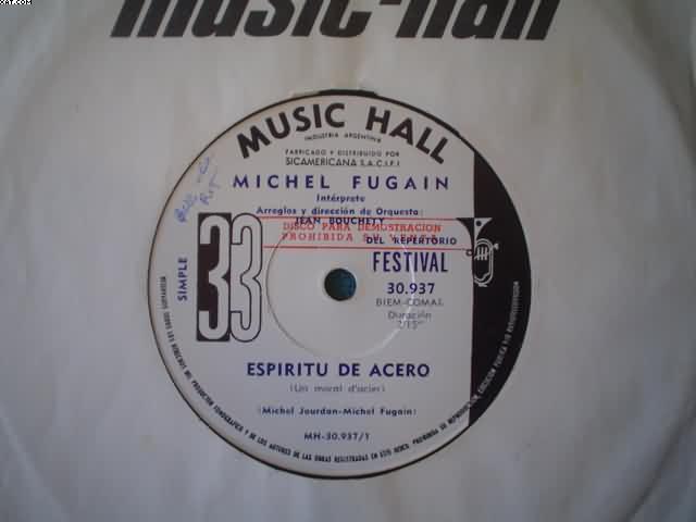 MICHEL FUGAIN - No Tendre Tiempo-espiritu De
