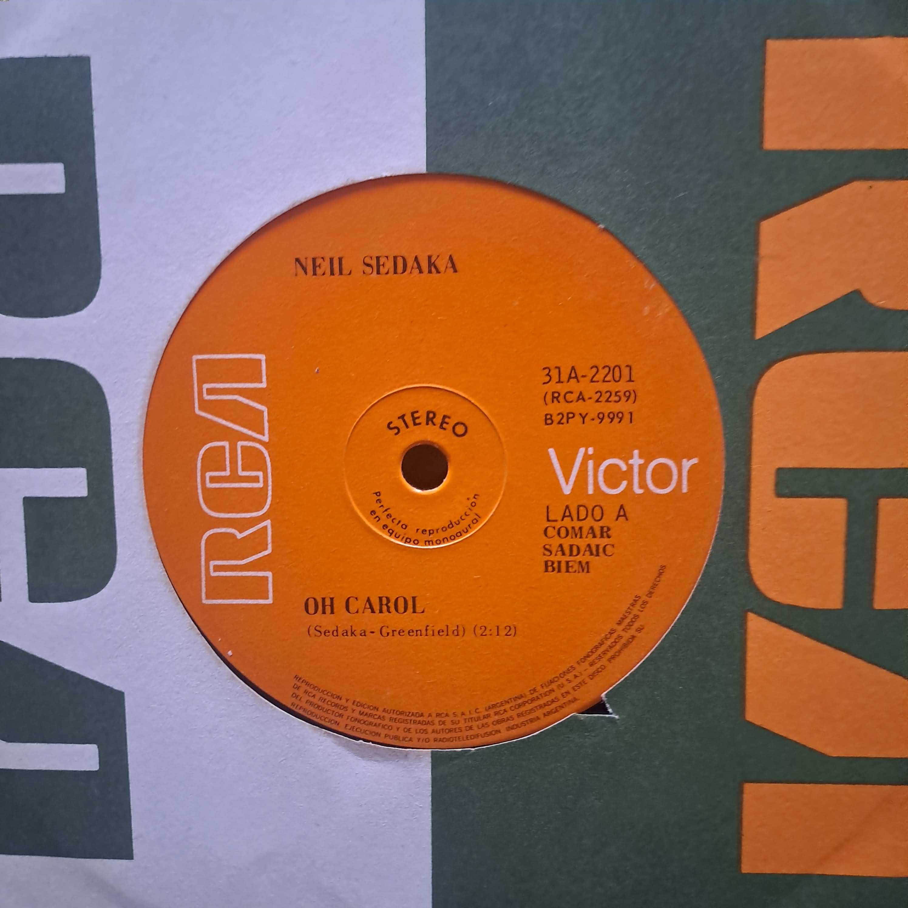NEIL SEDAKA - Oh Carol+2
