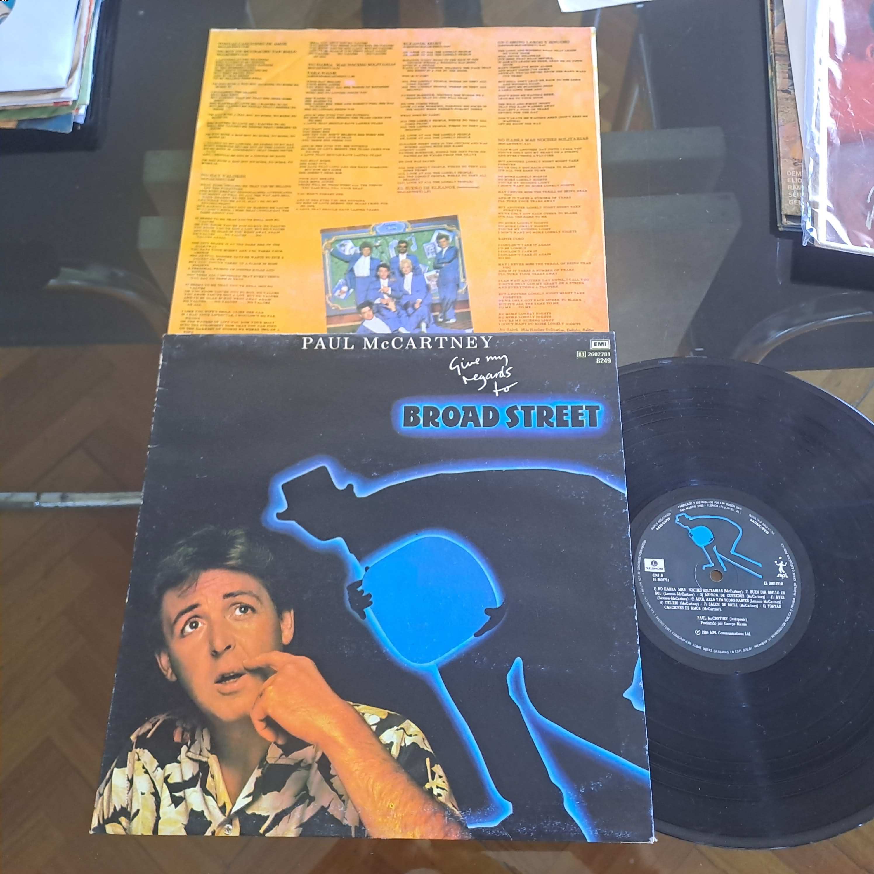PAUL MCCARTNEY - Give My Regards To Broadstreet Record