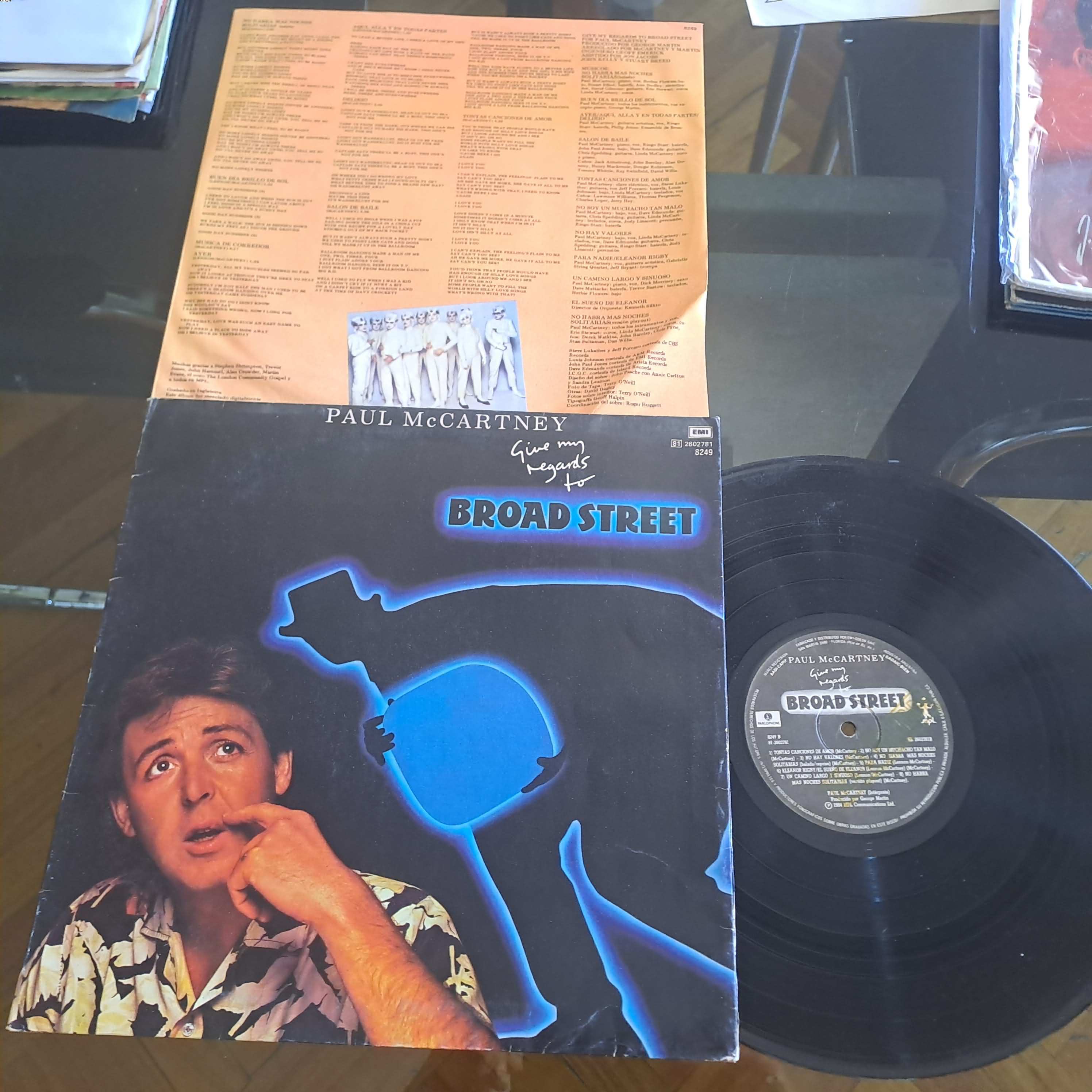 PAUL MCCARTNEY - Give My Regards To Broadstreet LP