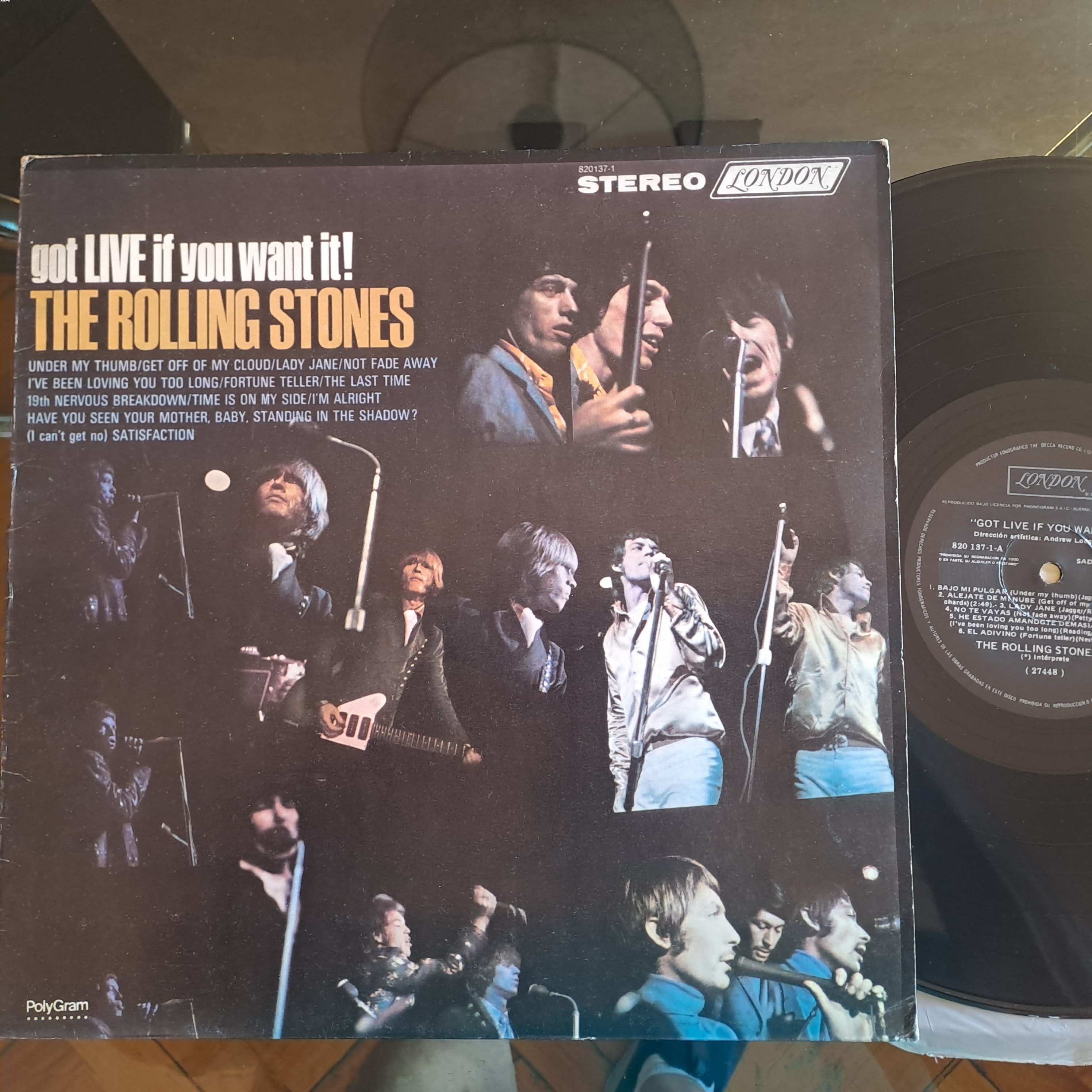 ROLLING STONES - Got Live If You Want It Single