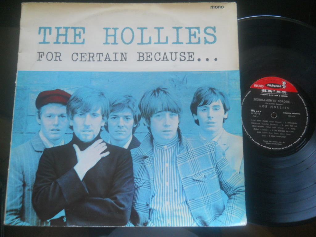 HOLLIES - For Certain Because Album