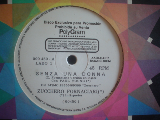 ZUCCHERO - Senza Una Donna-un Maravilloso
