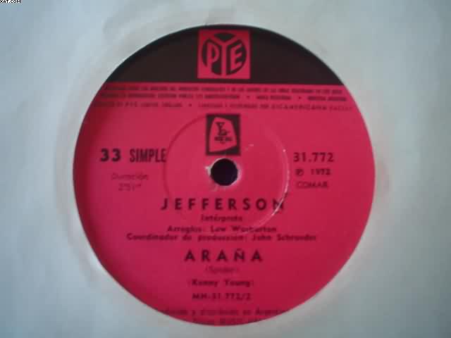 JEFFERSON - No Te Puedo Sacar-arana