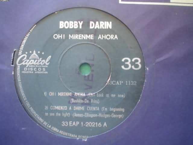 BOBBY DARIN - Oh Mirenme Ahora