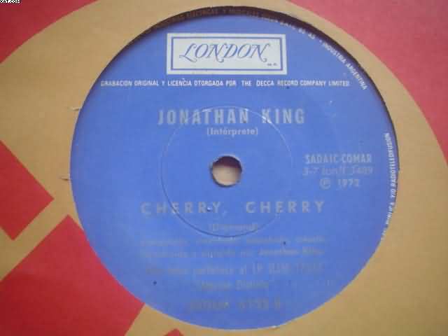 JONATHAN KING - Hooked On A Feeling -cherry Ch